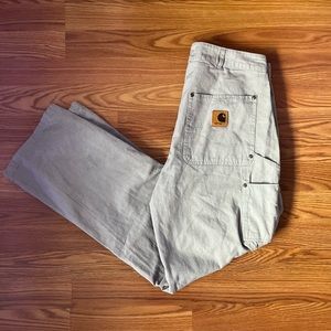 Light Grey Carhartt Utility Pants